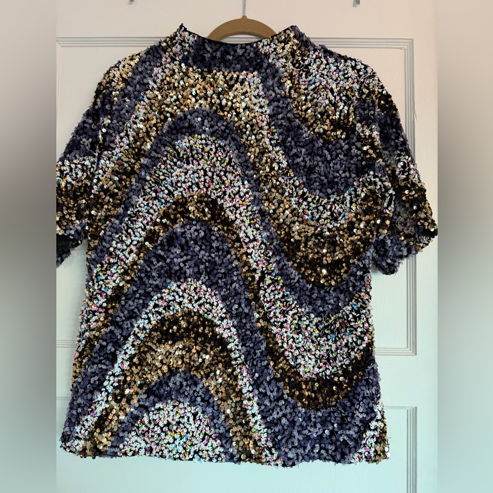 Anthropologie Maeve Sequin Dress